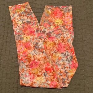 Floral, multi-print lululemon leggings